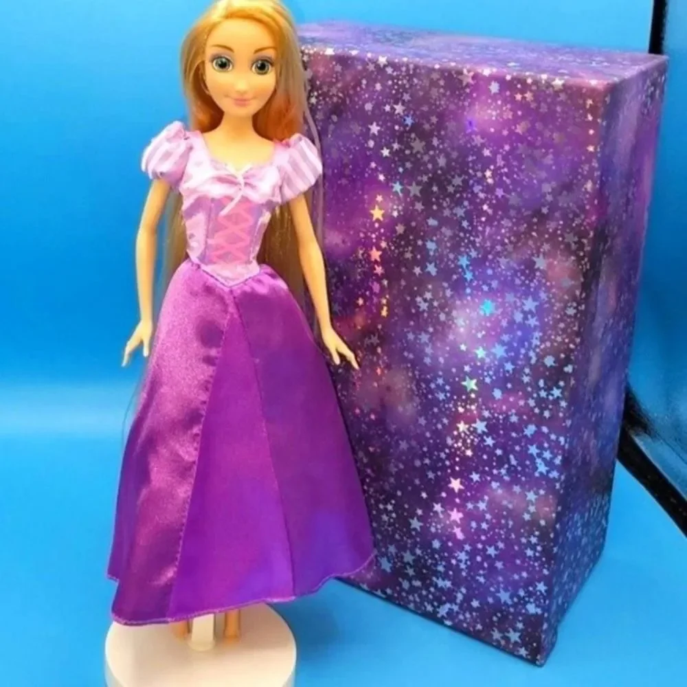 Disney Princess Repunzel Gift Set Doll Lipsmackers Ty teenie beanie NWOT